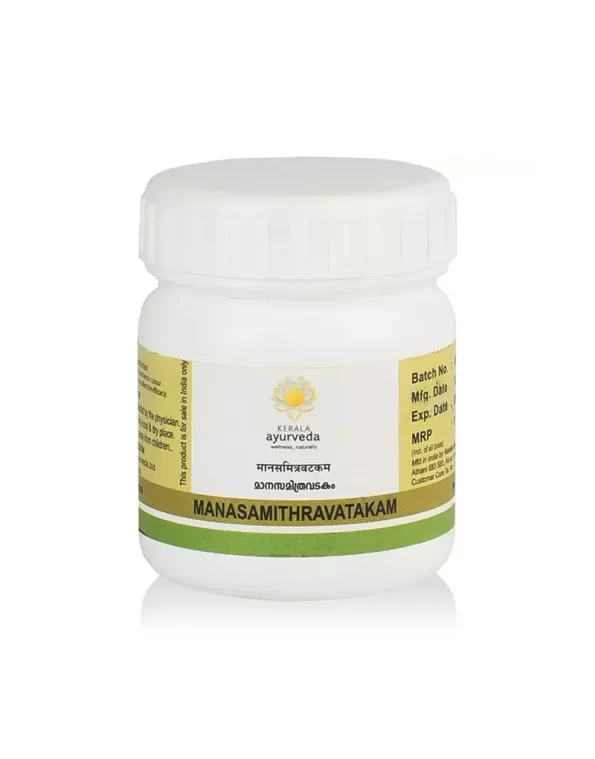 kerala ayurveda manasamithravatakam gulika 25 tablets