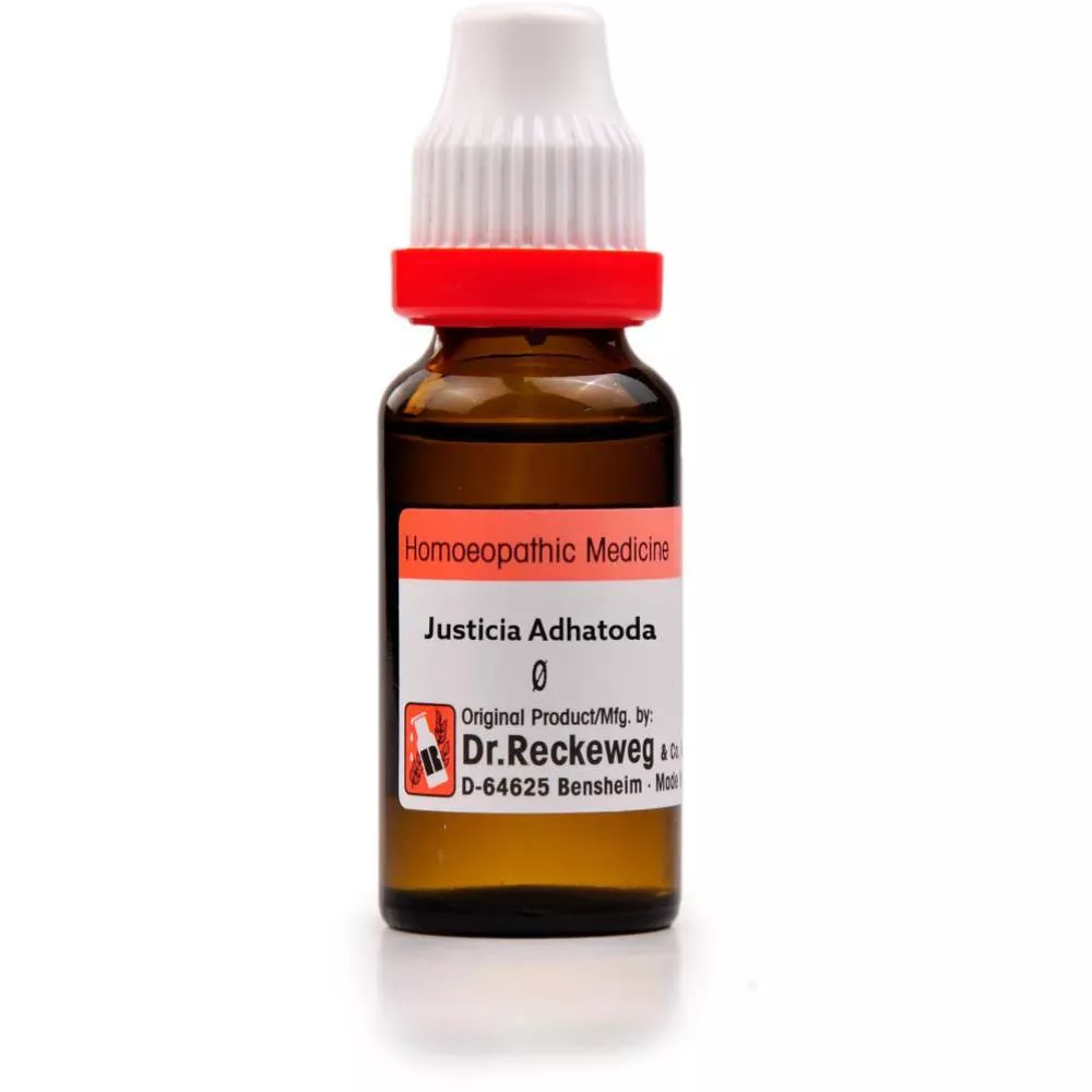 102-1-1000 Dr Reckeweg Justicia Adhatoda Mother Tincture Q 20ml - Image 1