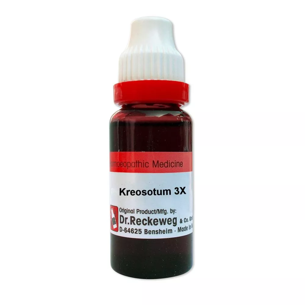 Dr Reckeweg Kreosotum 3X Mother Tincture Q 20ml