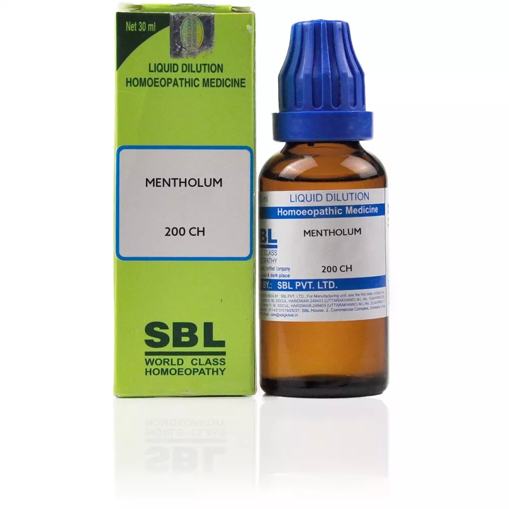 SBL Homeopathy Mentholum Dilution 200 CH (30ml)