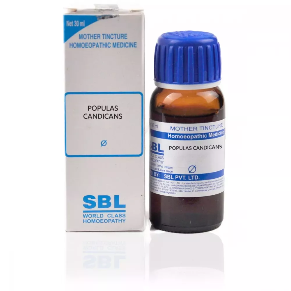 SBL Homeopathy Populas Candicans Mother Tincture Q 30ml