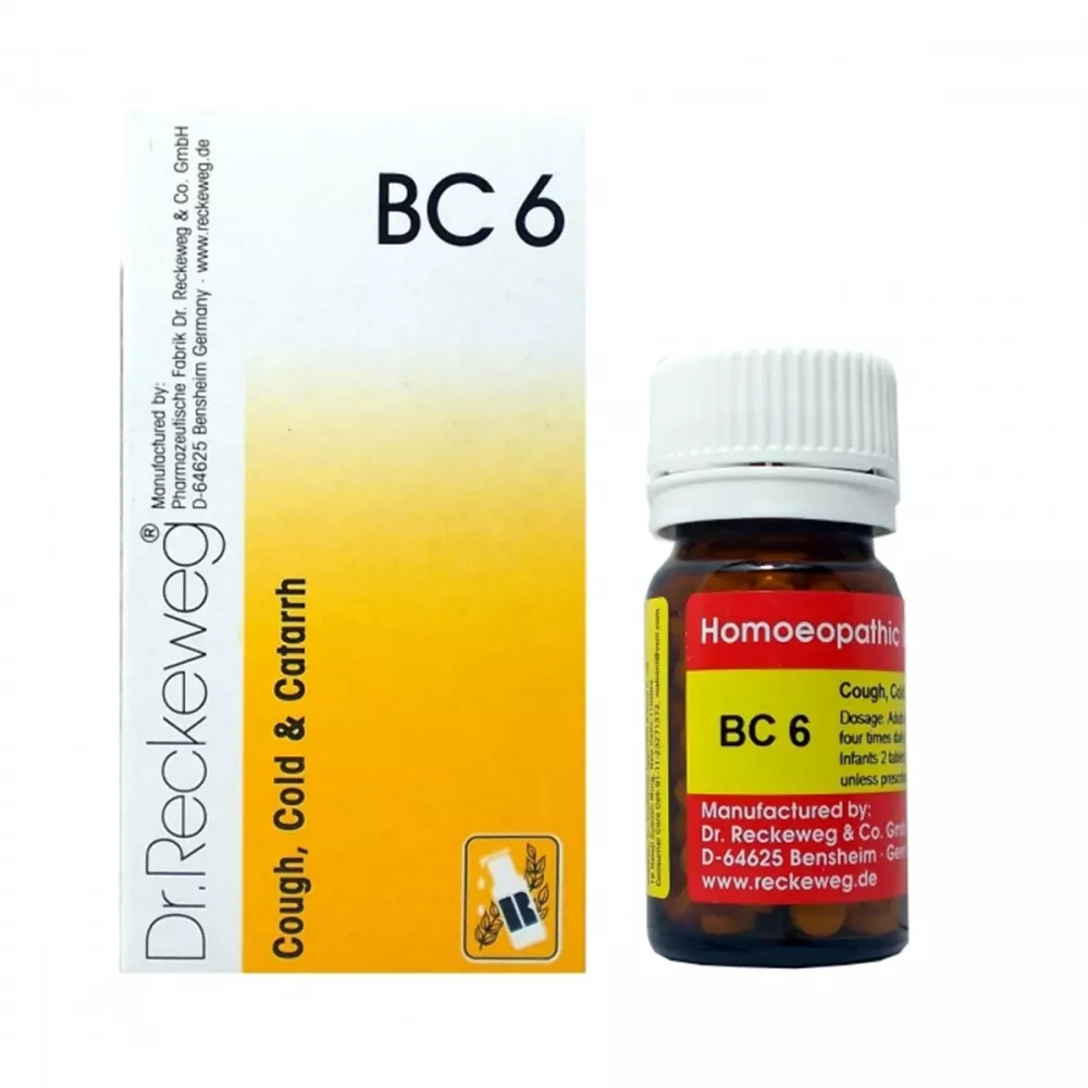 Dr Reckeweg Bio Combination 6 (BC 6) Tablets 20gm