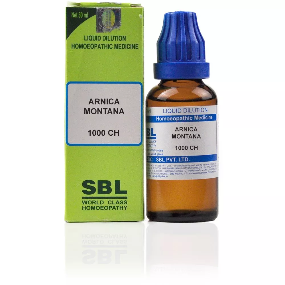 SBL Homeopathy Arnica Montana Dilution 1000 CH (30ml)