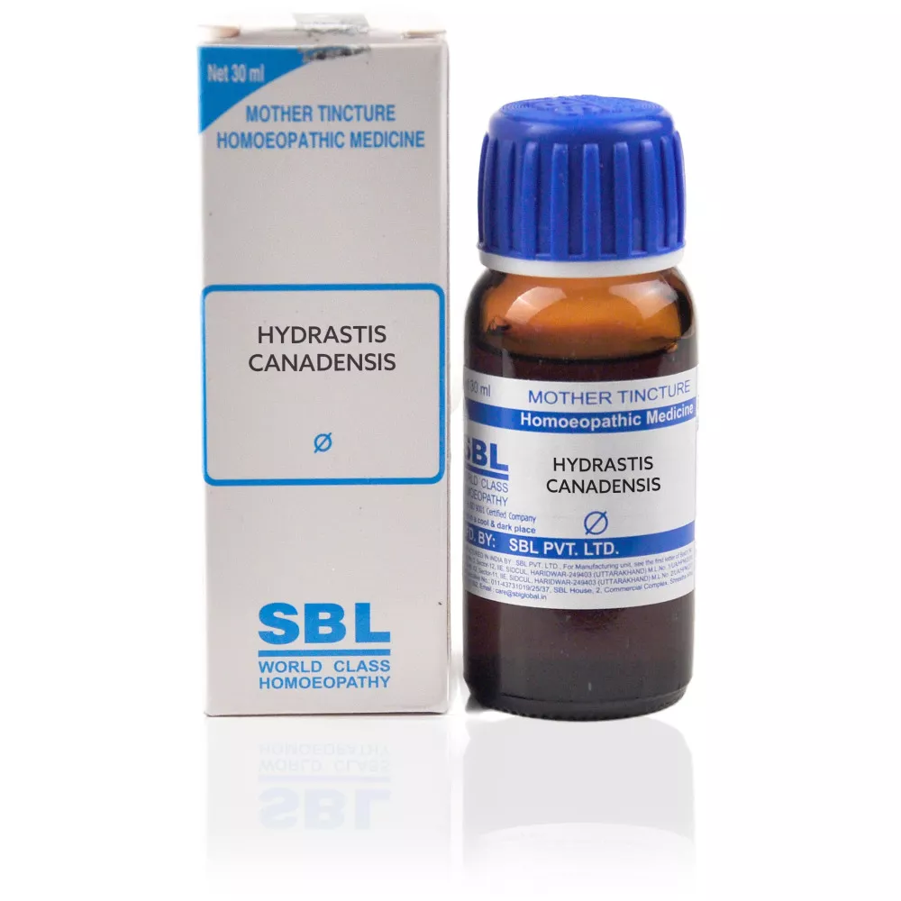 714-1-1000 SBL Homeopathy Hydrastis Canadensis Mother Tincture Q 30ml - Image 1